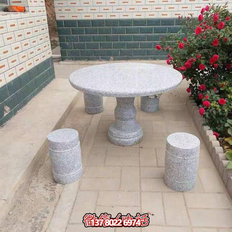 花崗巖石凳，室外私家院子裝飾