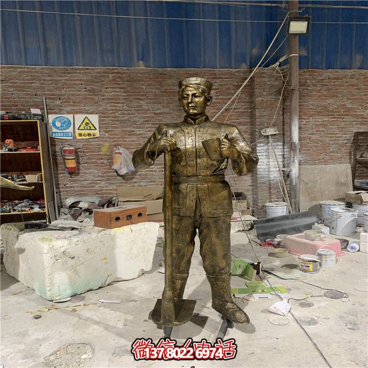 藝術玻璃鋼人物雕塑，點綴園林景觀