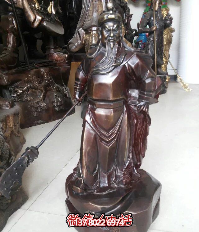 家居公司鎮(zhèn)宅銅雕關(guān)公雕塑 家居公司鎮(zhèn)宅銅雕關(guān)公雕塑
