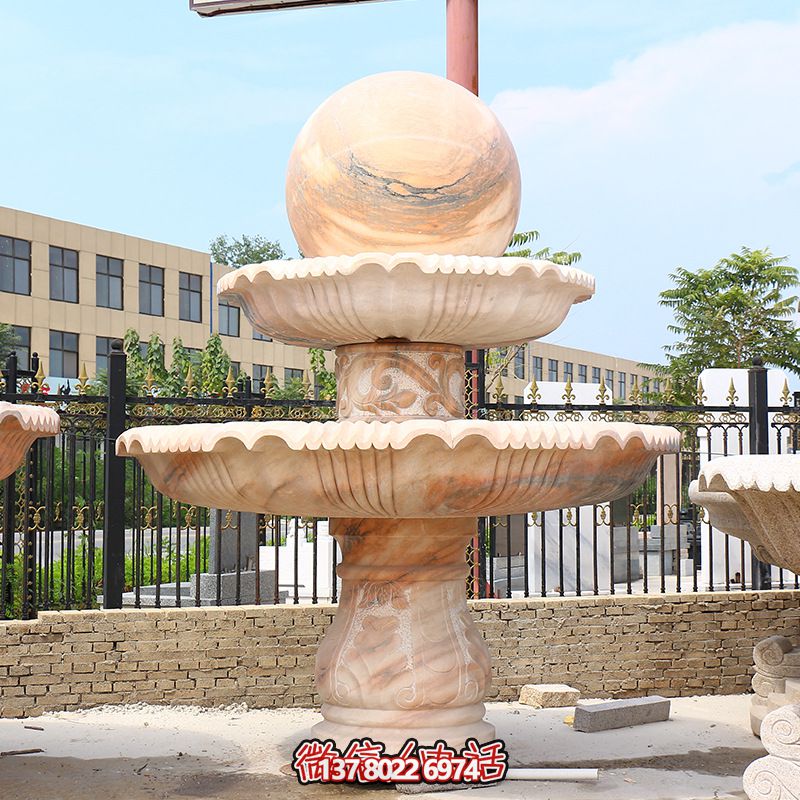 景區(qū)廣場(chǎng)大理石風(fēng)水球噴泉雕塑 景區(qū)廣場(chǎng)大理石風(fēng)水球噴泉雕塑