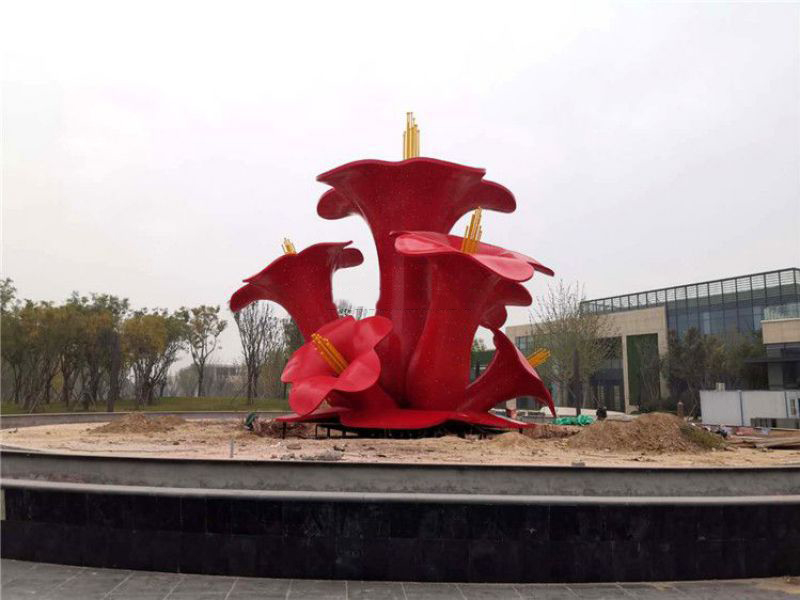 植物形象不銹鋼雕塑 植物形象不銹鋼雕塑